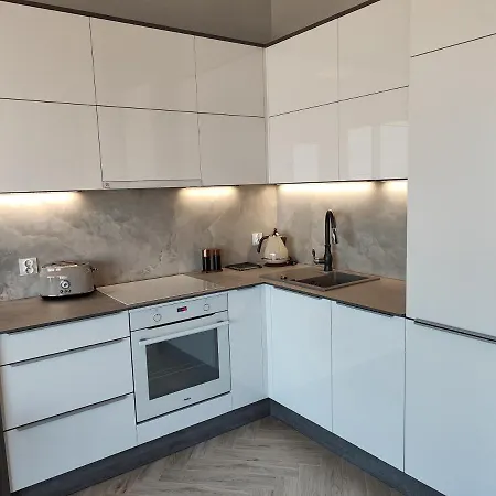 Hanza Tower Apartament 14 Th Floor Szczecin Exterior photo
